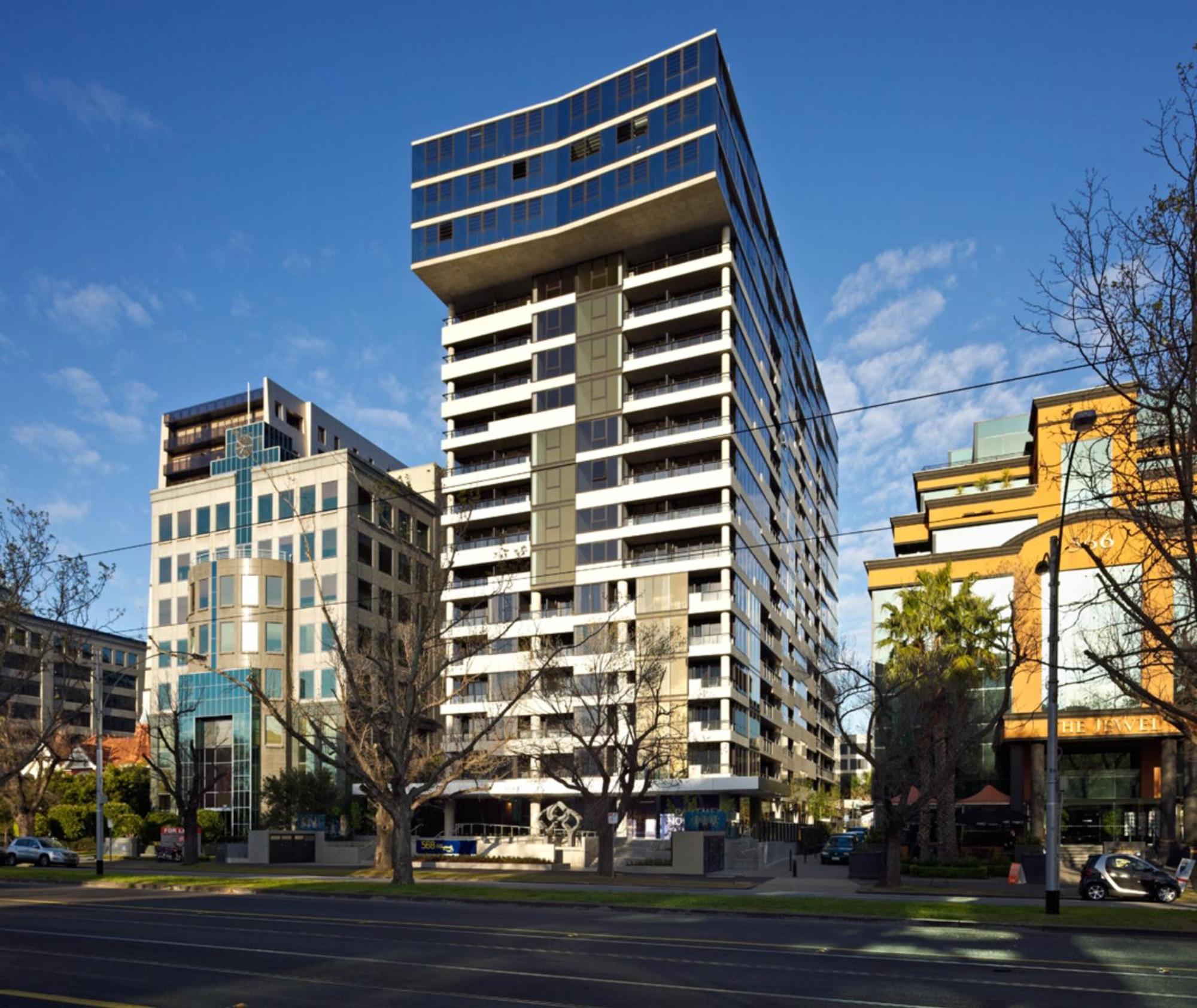 Oaks Melbourne St Kilda Road Hotel Экстерьер фото